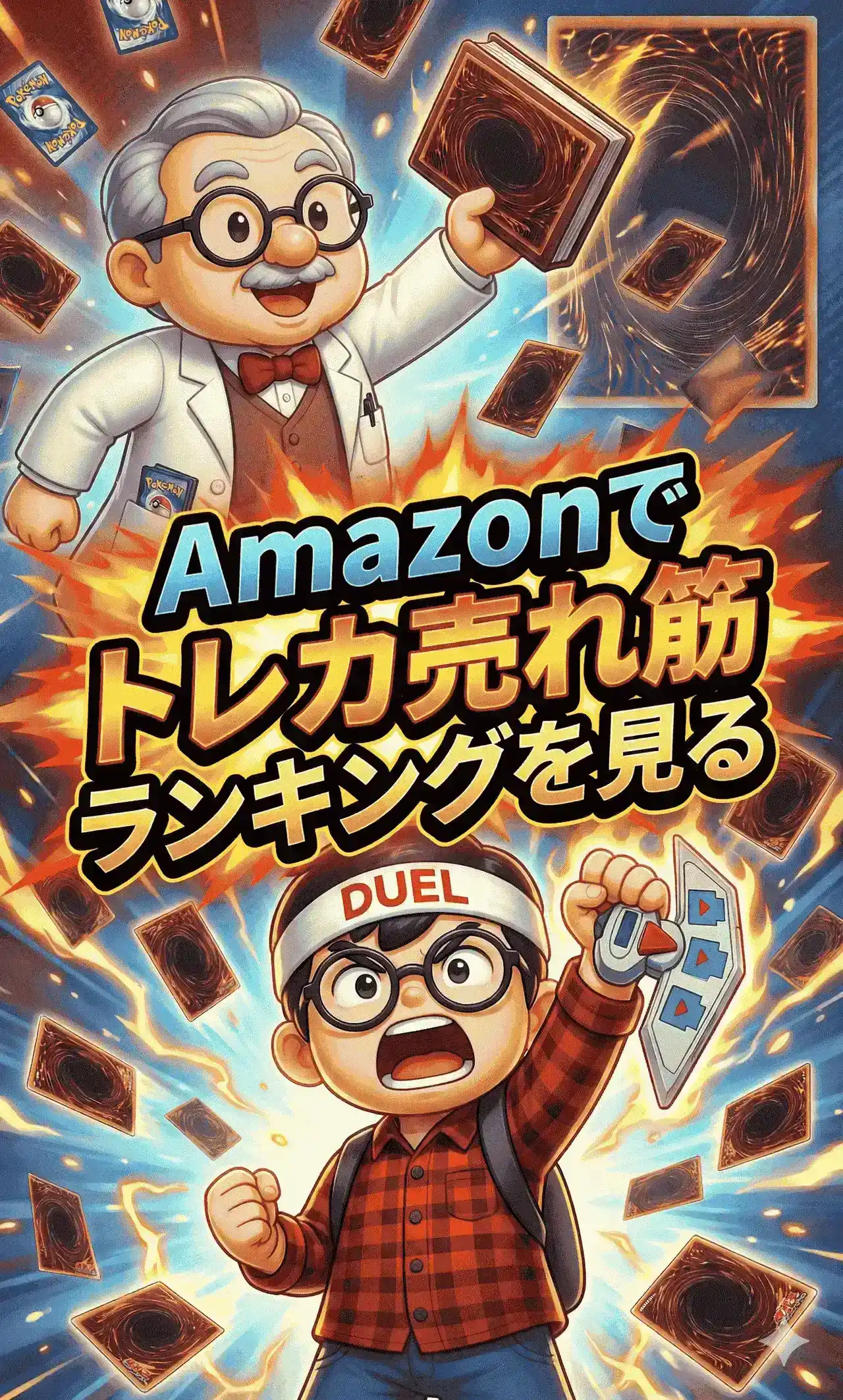 トレカ当たりハズレ速報バナー広告Amazon2縦
