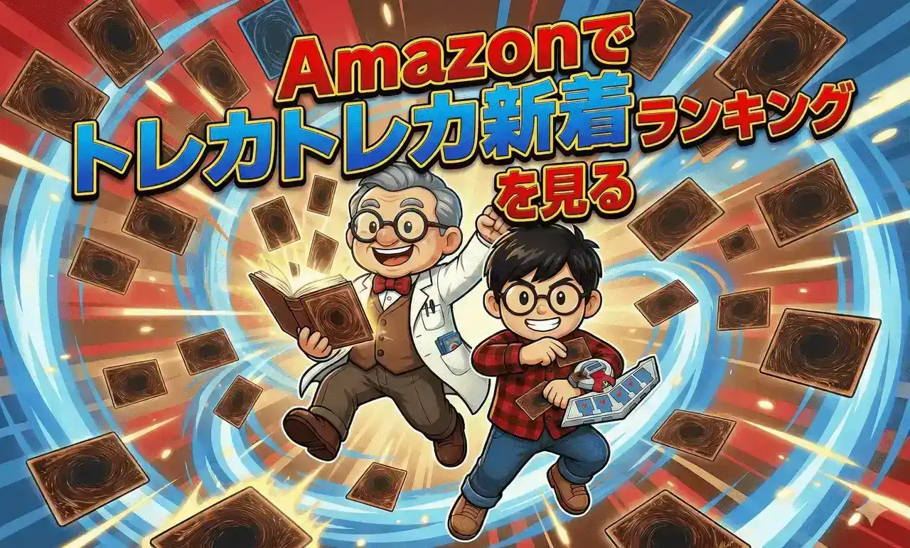 トレカ当たりハズレ速報バナー広告Amazon横